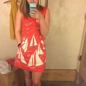 Anthropologie sailboat dress